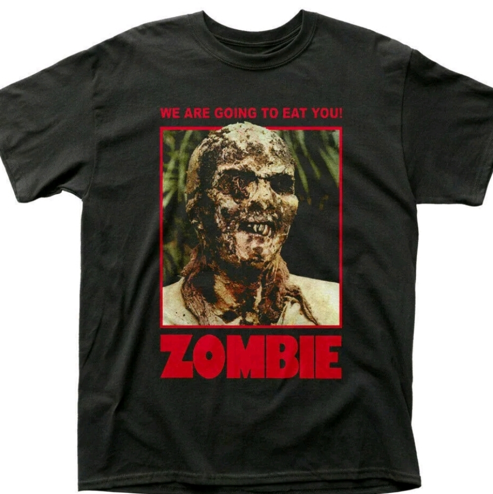 Zombie Lucio Fulci We Are Going To Eat You Shirt